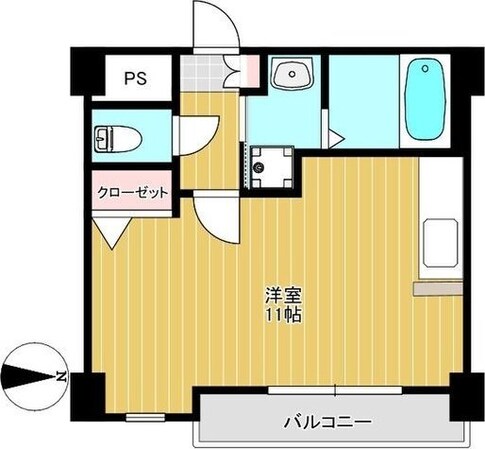 エルフ上杉の物件間取画像